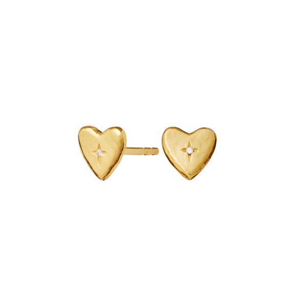 Maanesten Tutu Earrings Gold LOVE LETTERS