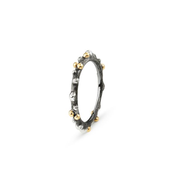 OLE LYNGGAARD COPENHAGEN Ring Nature Sterling Sølv - 18 karat